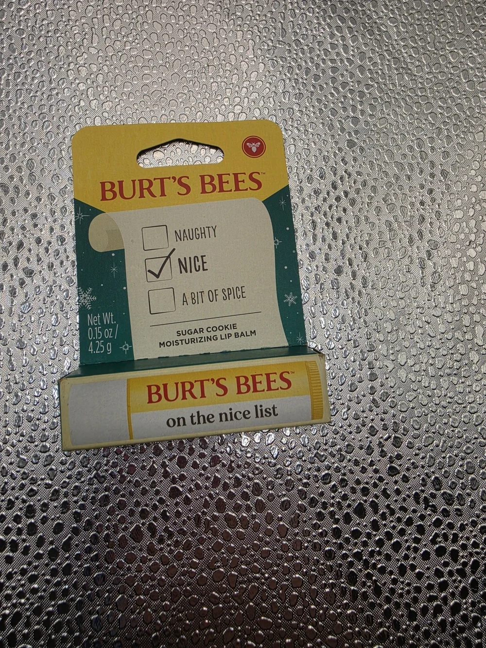 Burt's Bees Sugar Cookie Moisturizing Lip Balm - Yellow